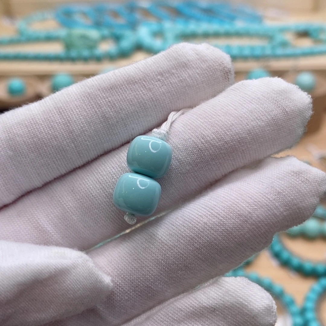 绿松石未镶嵌珠宝奇石9mm