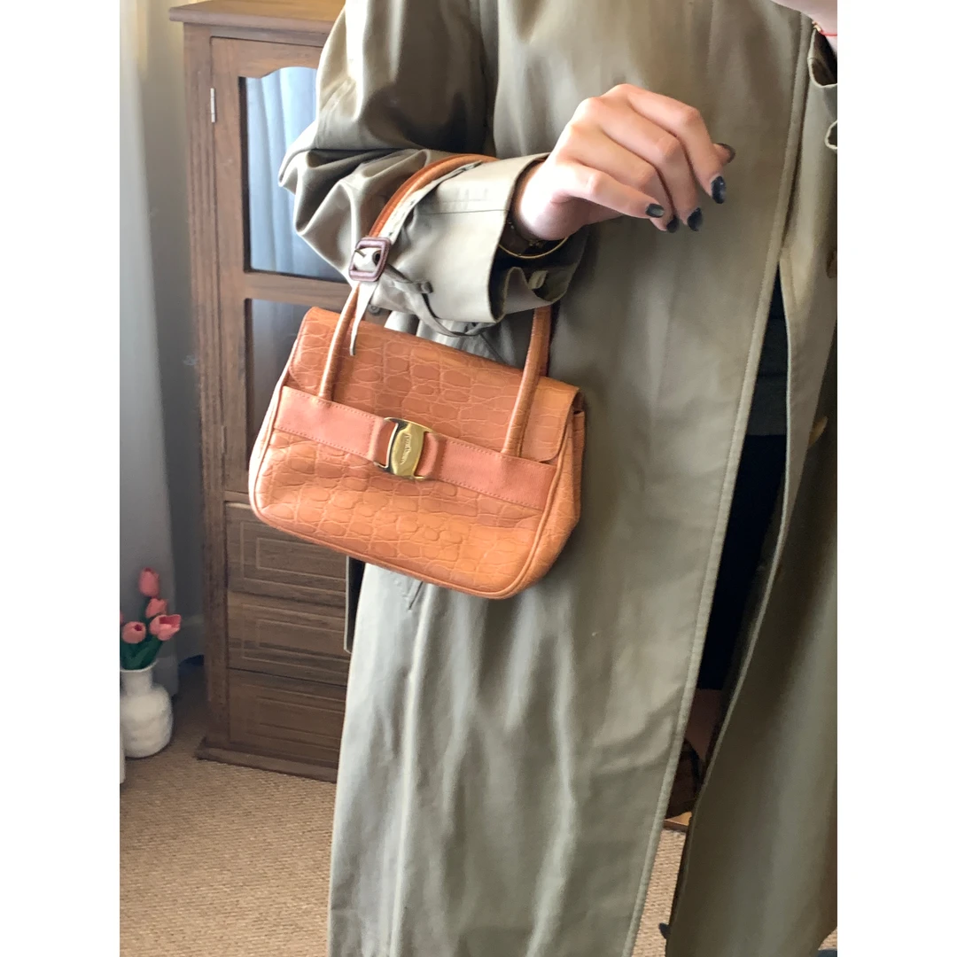 95新 FERRAGAMO/菲拉格慕 肥肥中古/菲拉格慕/手提包/95新
