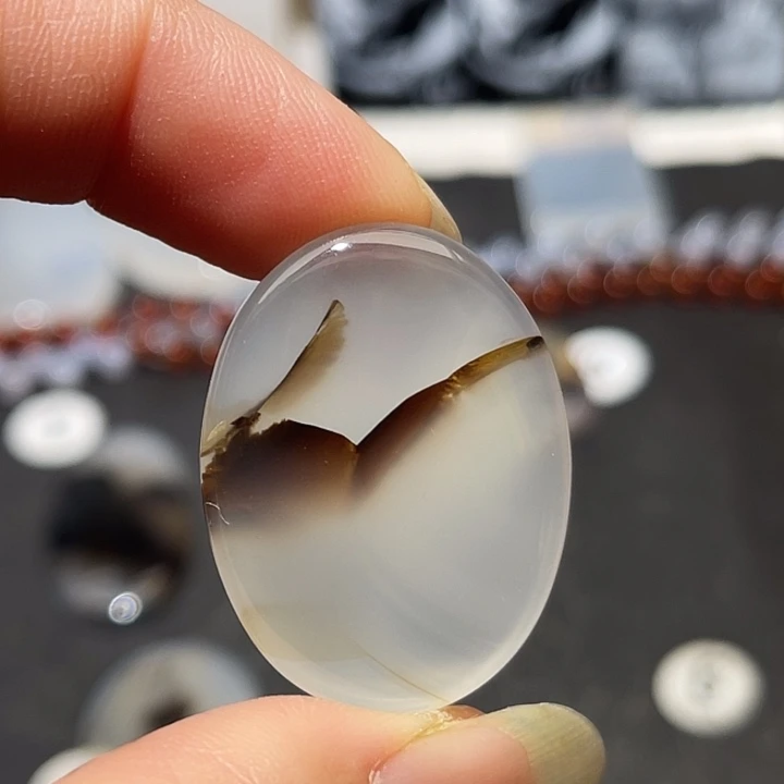 玛瑙/玉髓未镶嵌吊坠(不含链)