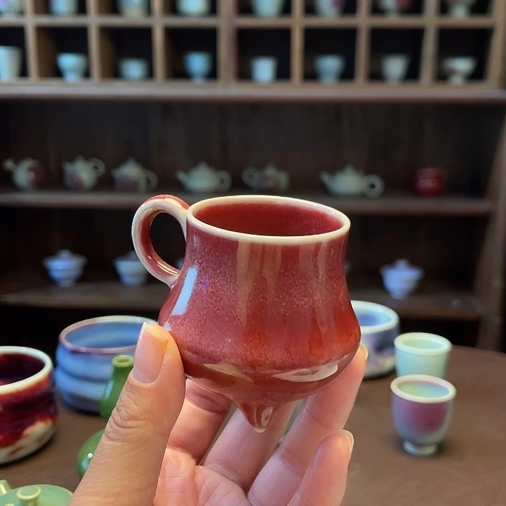 杯观山窑钧瓷手工杯