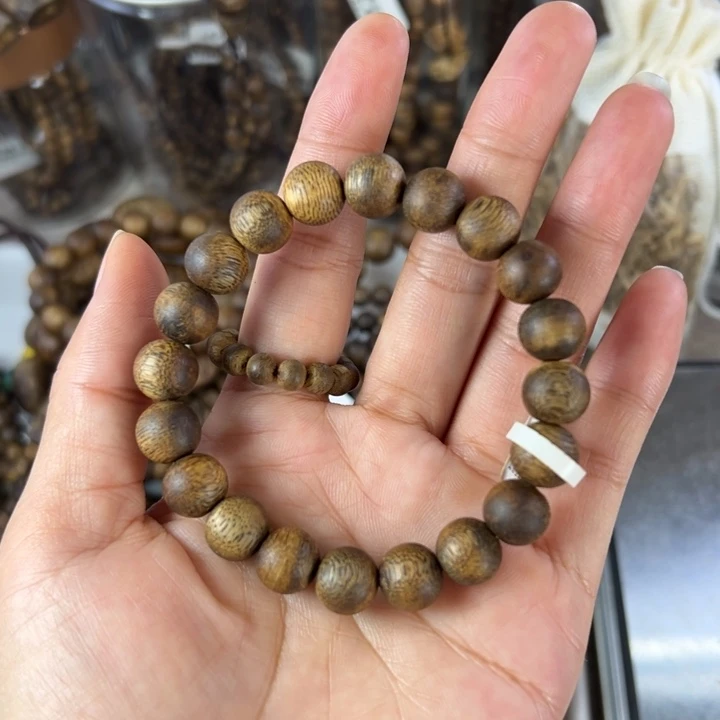 沉香碎屑沉香奇楠沉香1.0圆珠