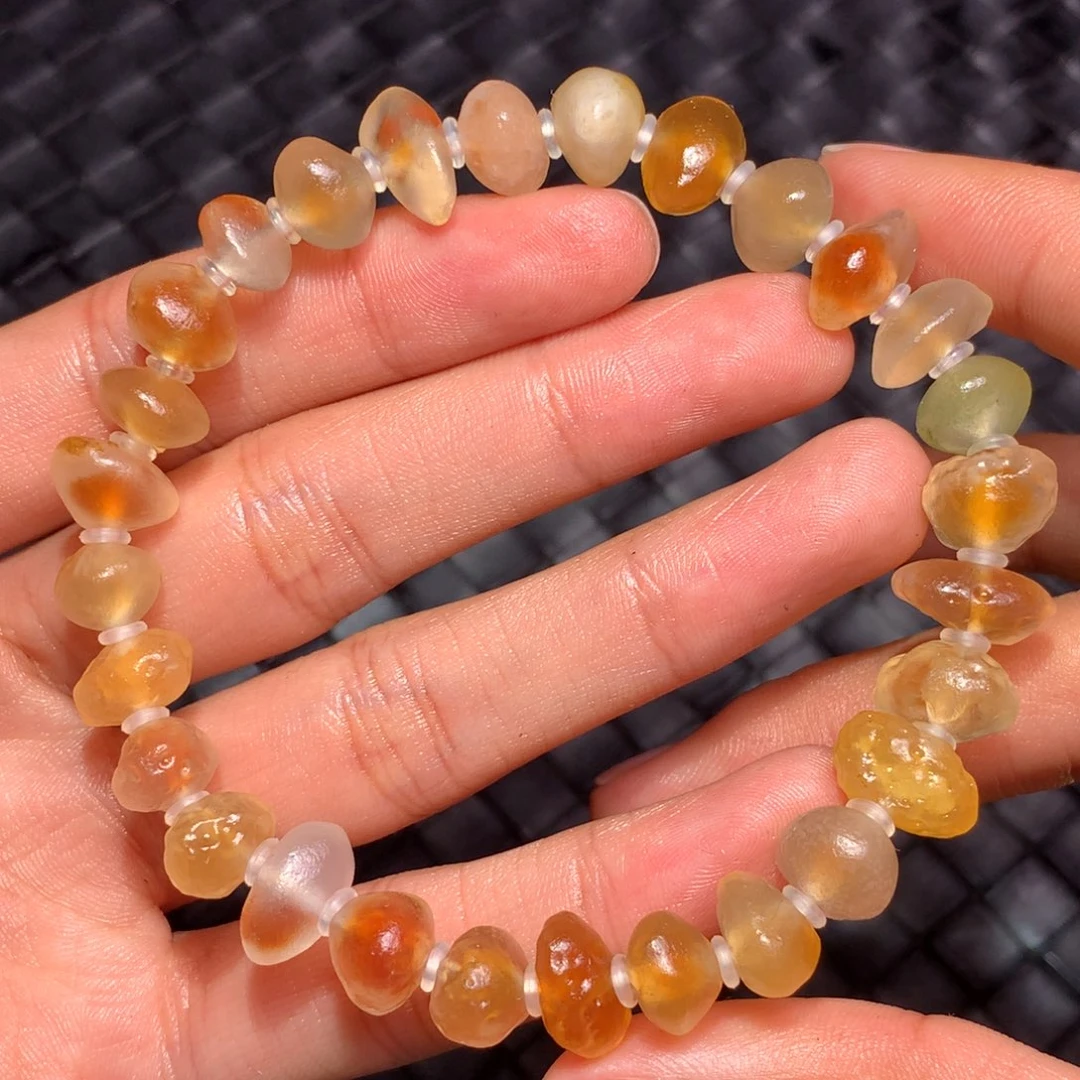 未镶嵌玛瑙/玉髓珠宝半成品