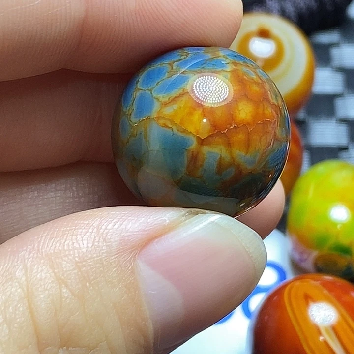 顶***地玛瑙/玉髓合金颈饰