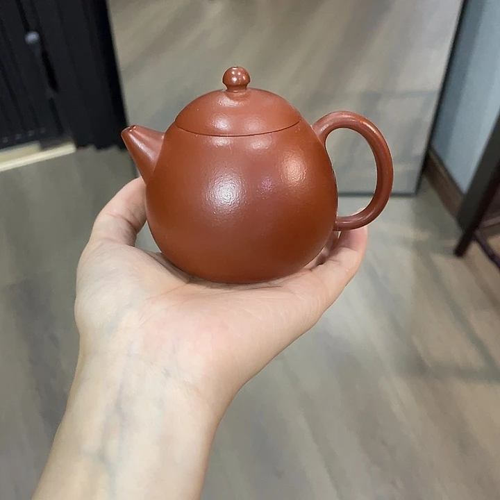 茶壶紫砂全手工打造