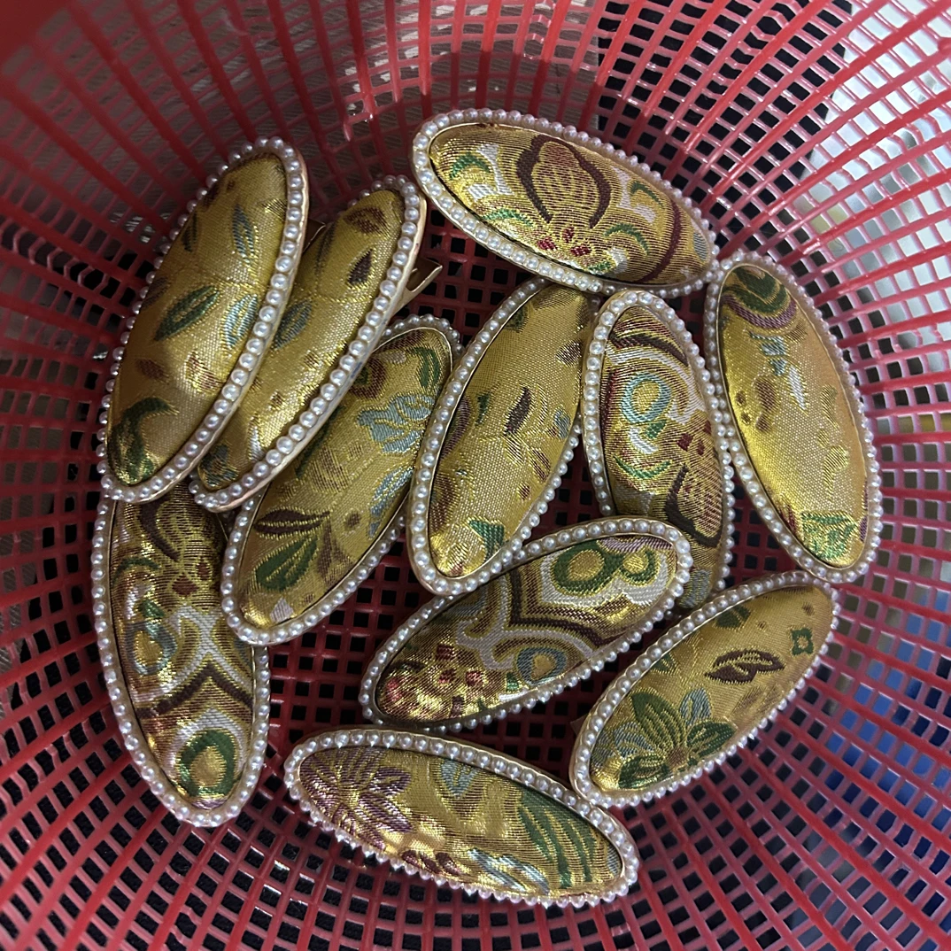 宋锦夹子发夹非遗手工