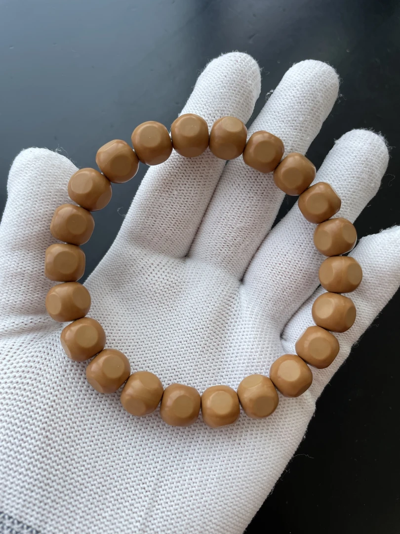 全品 精雕小六方 猴头核桃手串 10mm