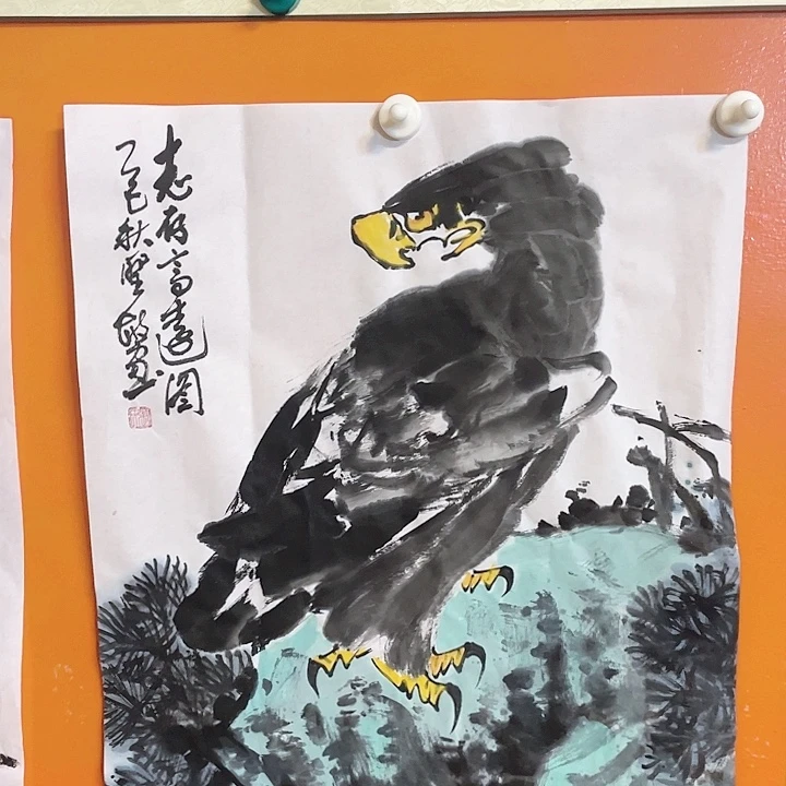 国画张圣敏先生纯手绘作品