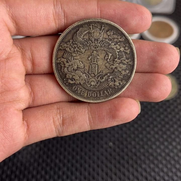 金属大头龙洋船洋工艺品