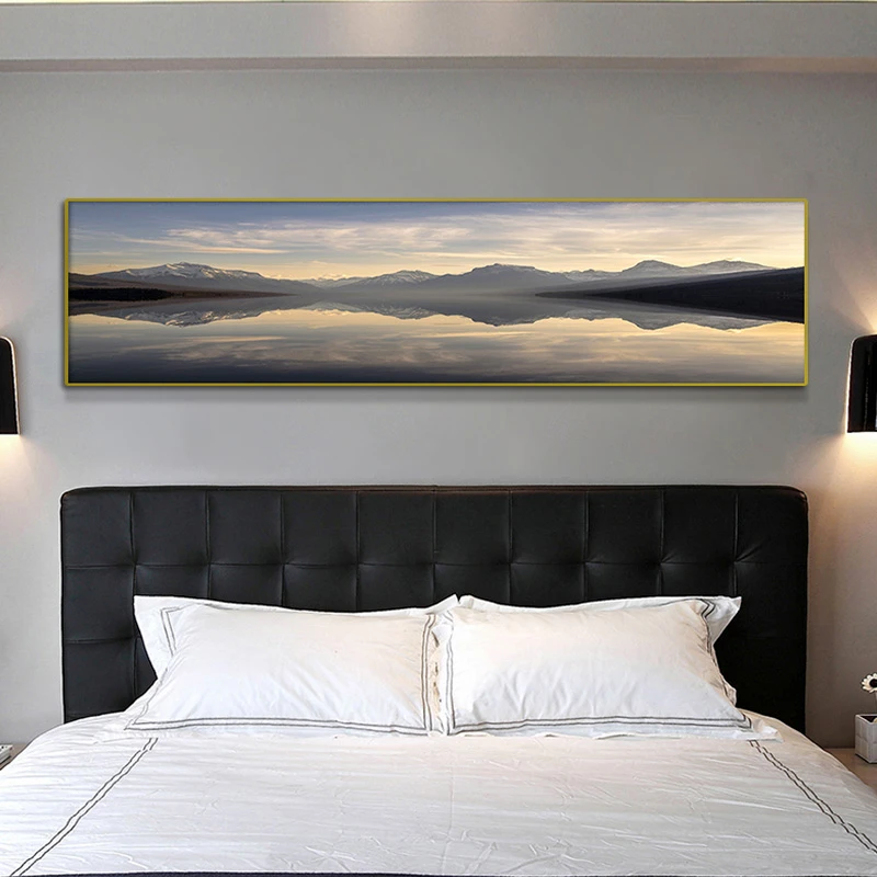 客厅装饰画山水风景画沙发背景墙壁画办公室挂画山70200