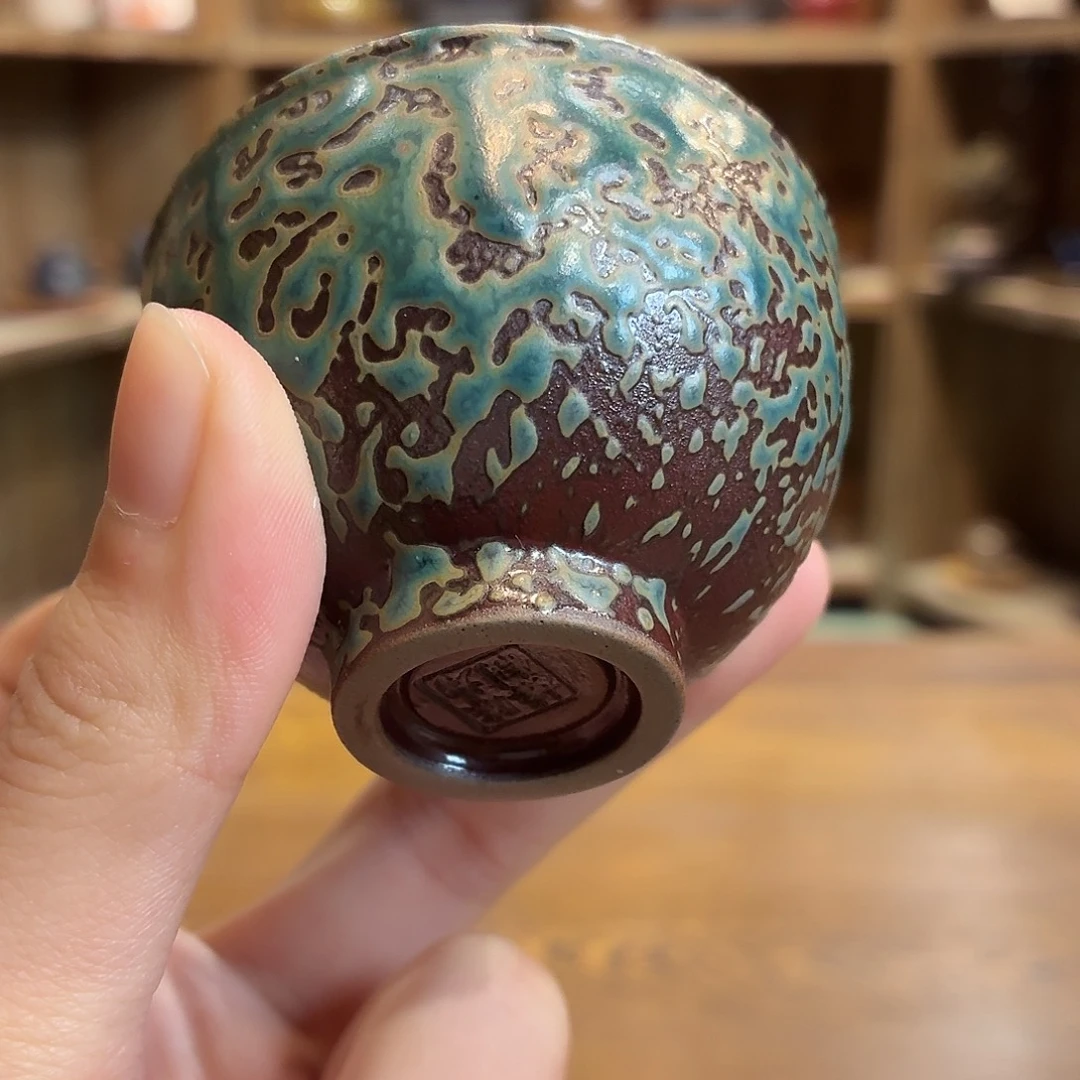 柴烧老岩泥茶器皿