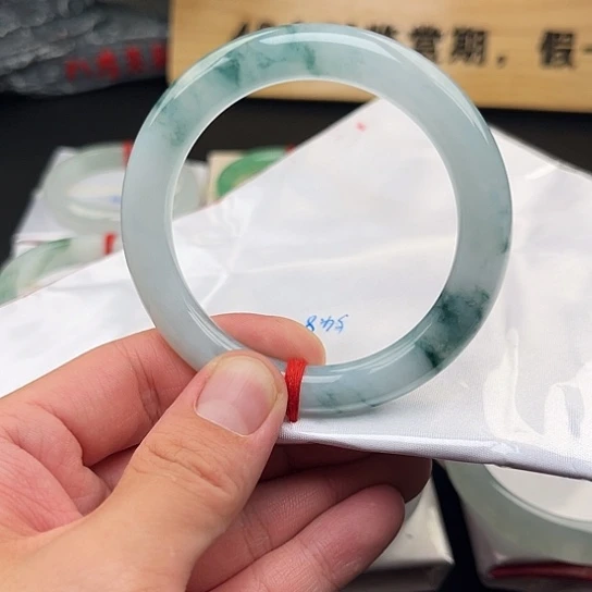 未镶嵌手镯翡翠手镯-29