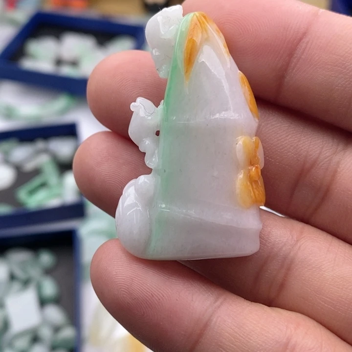 翡翠吊坠(不含链)未镶嵌