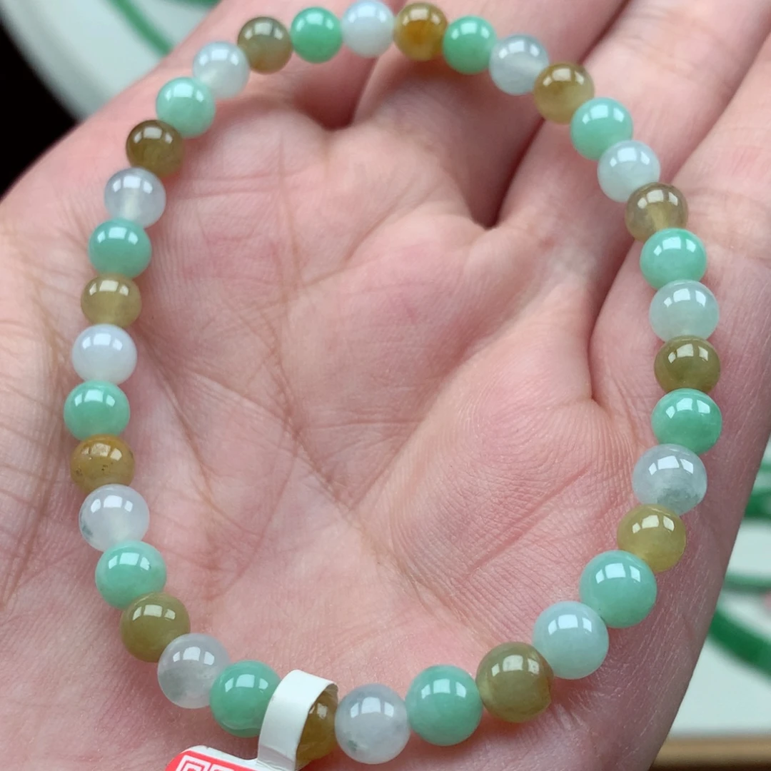 翡翠未镶嵌手链翡翠