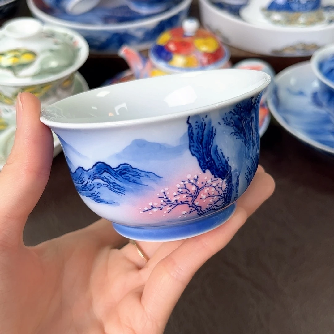 手绘高温瓷器瓷器