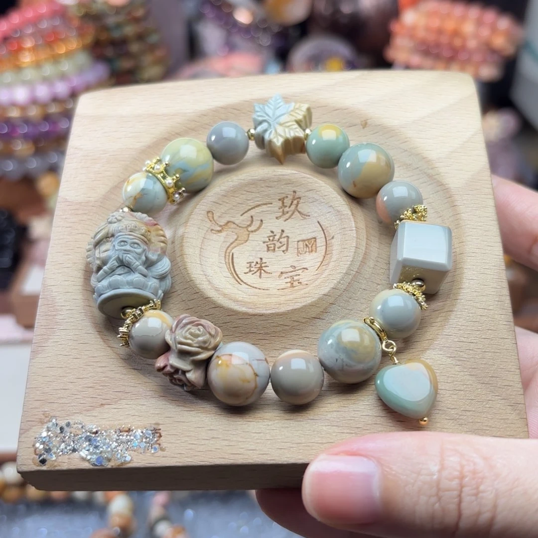 未镶嵌石英质玉珠宝半成品