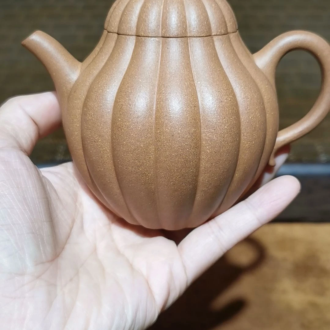 j****茶杯紫砂筋纹器秋水壶