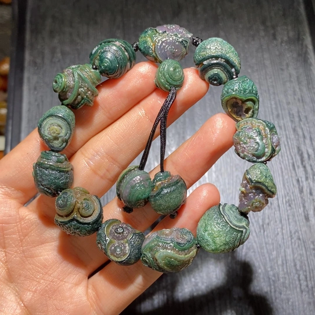未镶嵌玛瑙/玉髓珠宝半成品