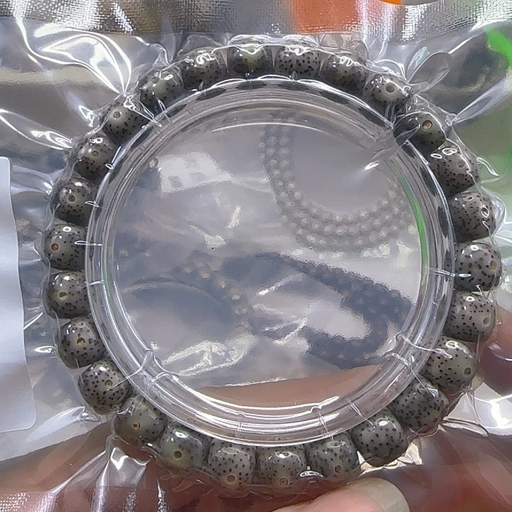星月菩提手串189哈哈石玉星月菩提98桶单圈