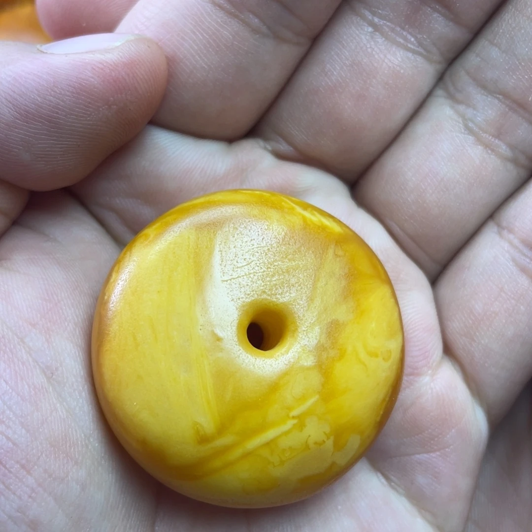 琥珀未镶嵌吊坠(不含链)