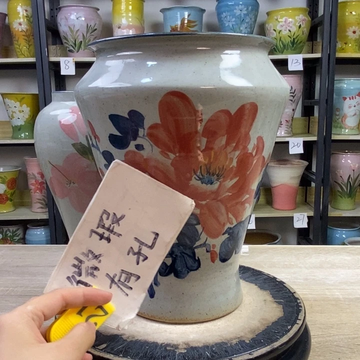 景德镇高温陶瓷花盆