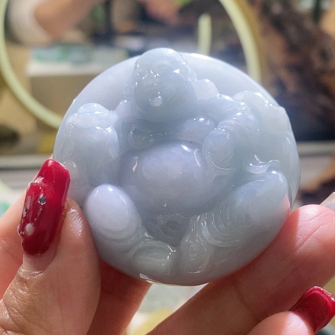 【闪购商品】翡翠颈饰未镶嵌佛