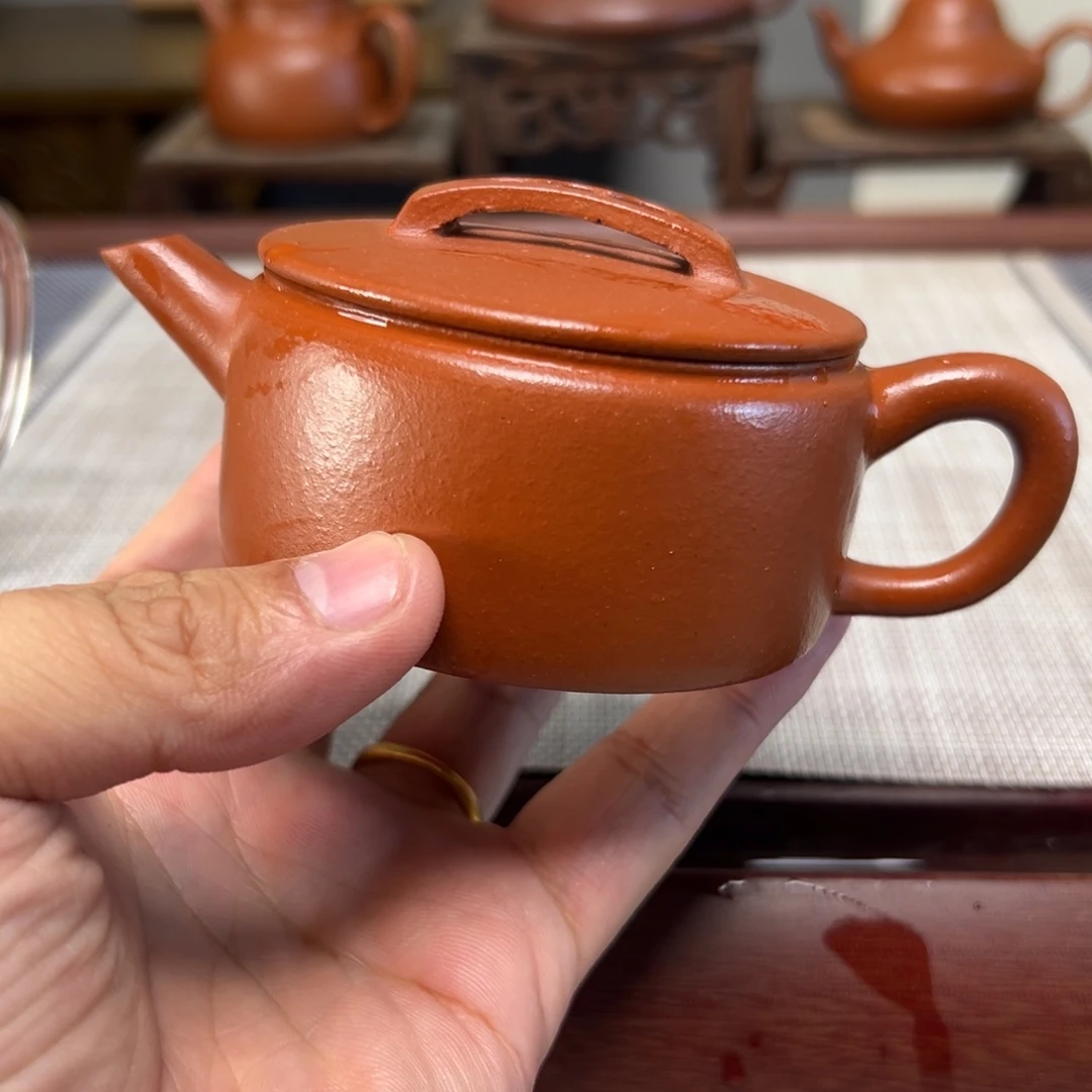 壶紫砂微瑕茶壶款