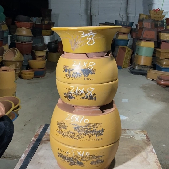 紫砂花盆紫砂紫砂