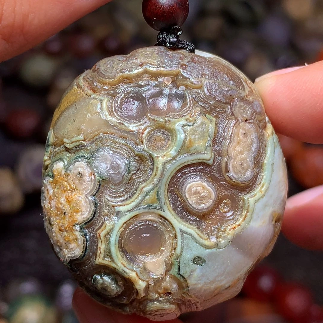 未镶嵌玛瑙/玉髓珠宝半成品