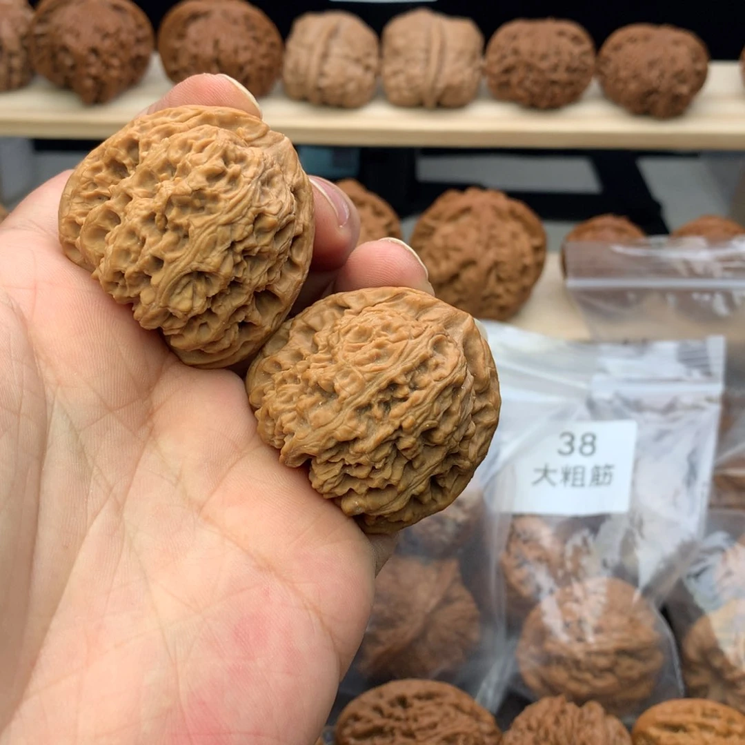 文玩核桃把件臭*41尺全品无修南疆石