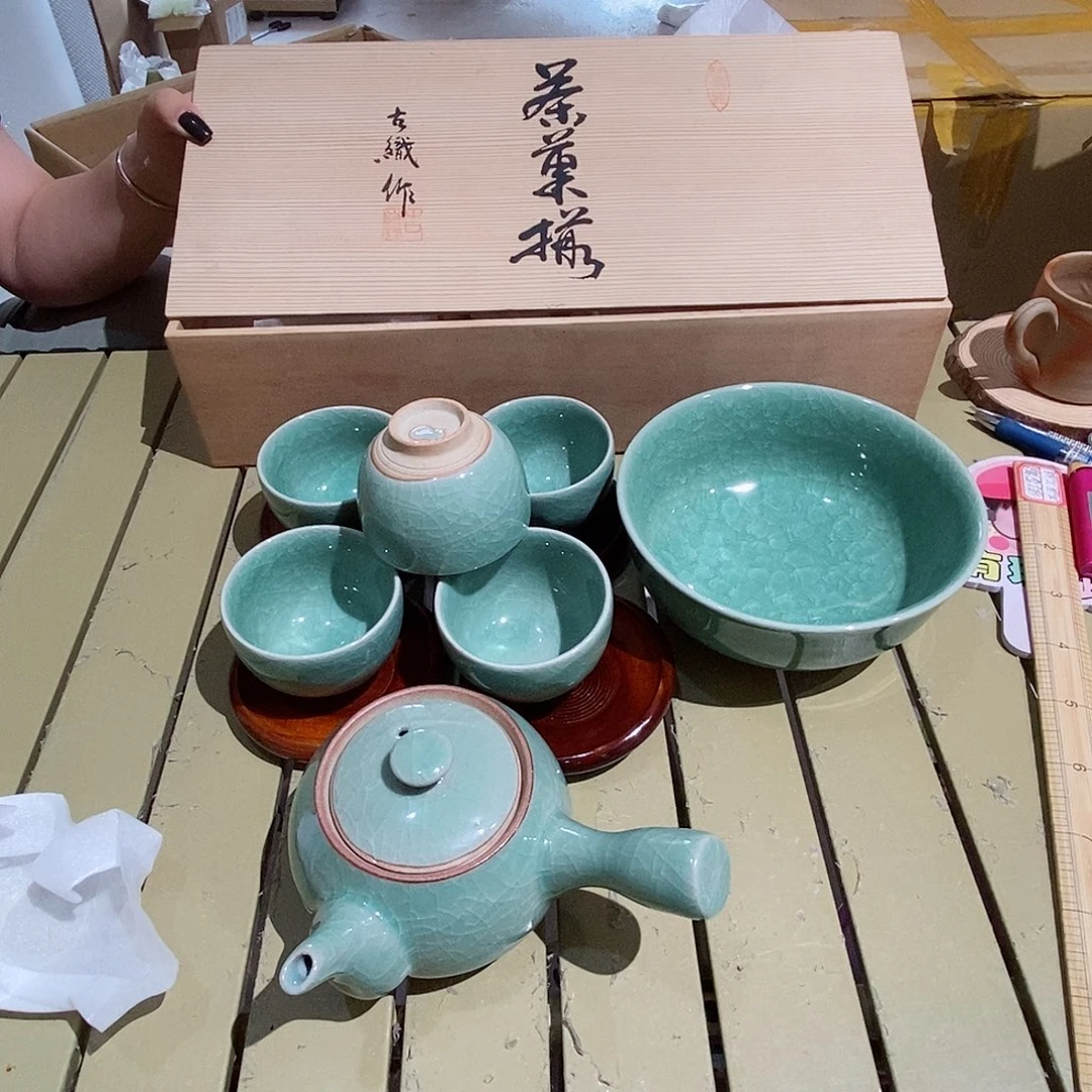 茶具默认微瑕不退不换看好在拍