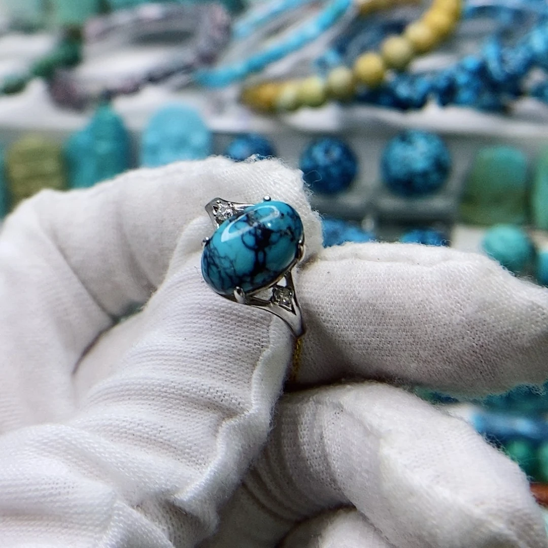 绿松石珠宝奇石未镶嵌