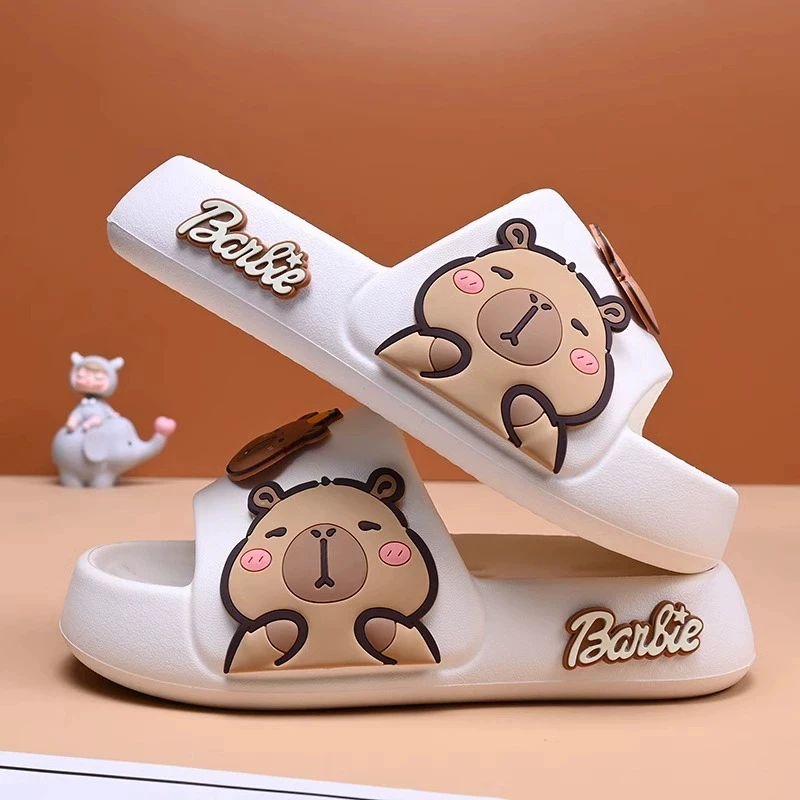 卡皮巴拉儿童拖鞋夏季男童居家中大童女童浴室防滑软底凉拖鞋男孩