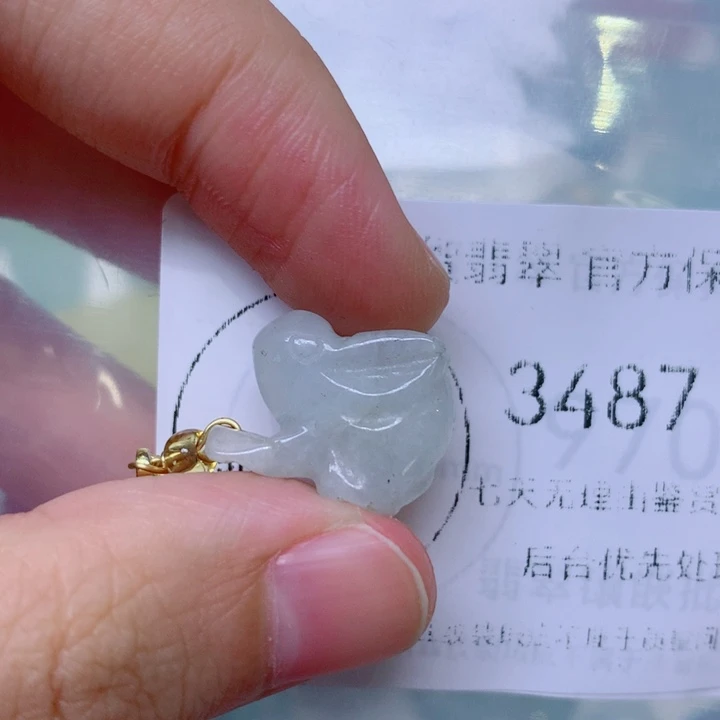 颈饰未镶嵌翡翠翡翠