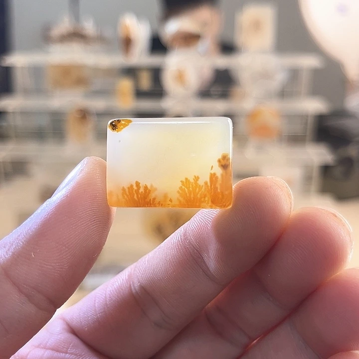 玛瑙/玉髓未镶嵌吊坠(不含链)