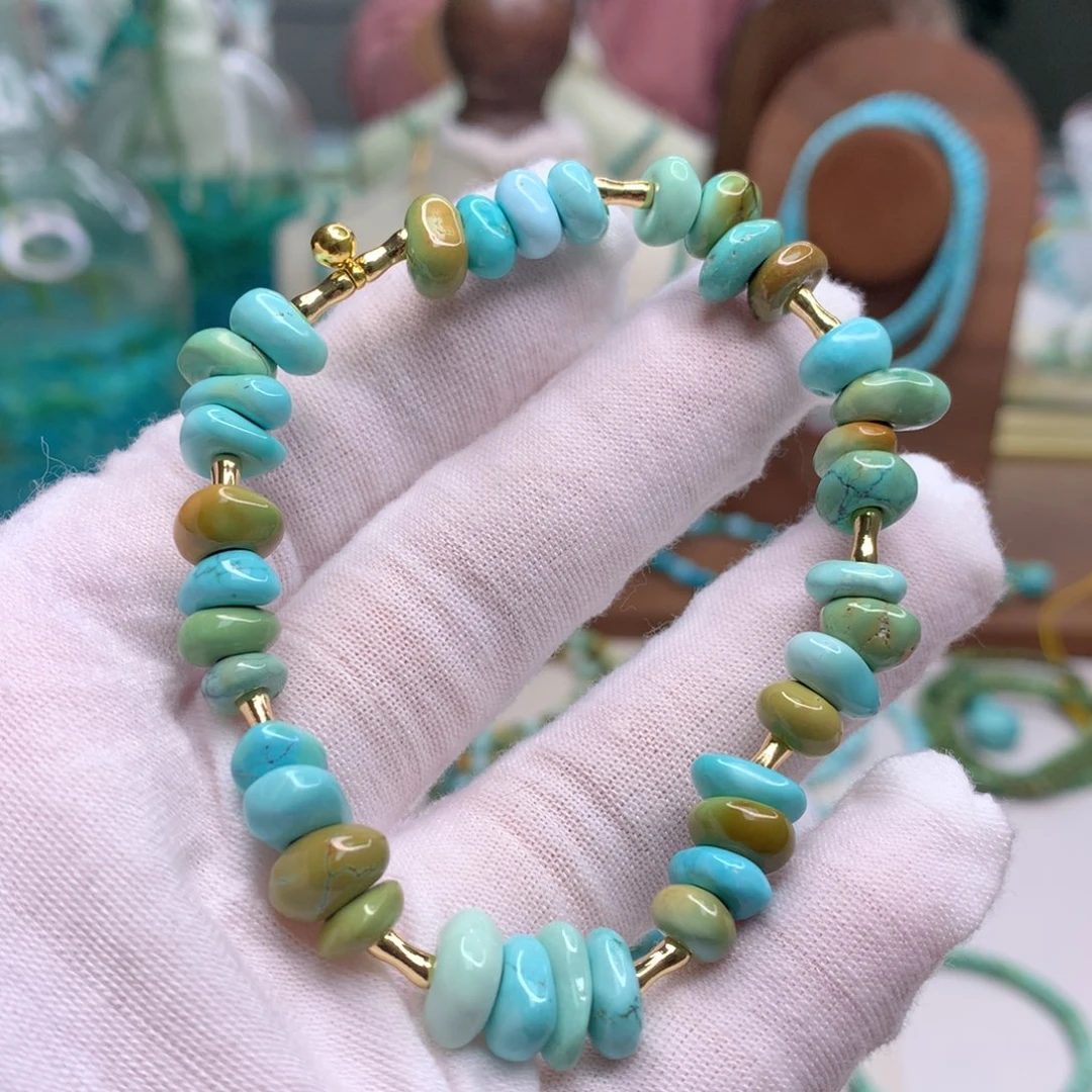 绿松石未镶嵌配饰