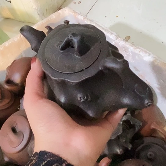 全手工制作宜兴紫砂壶