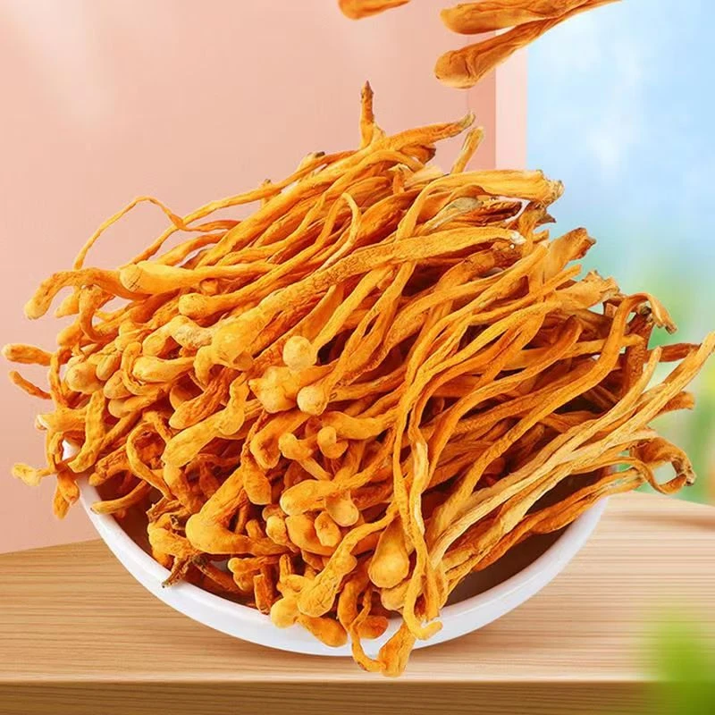 【一级货】农家虫草花干货新鲜正宗可用于炒菜凉拌煲汤食材菌子