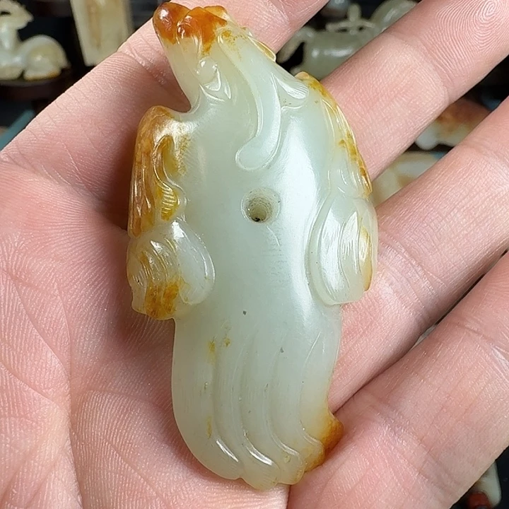 和田玉（糖玉）未镶嵌挂件