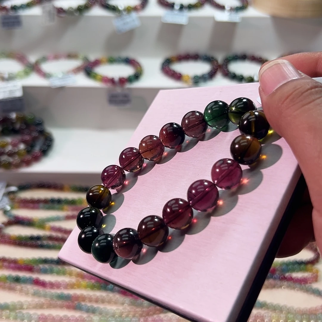 未镶嵌碧玺手链碧玺