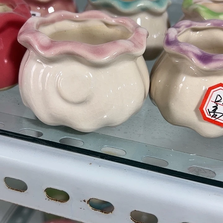 微瑕陶瓷花盆满12发