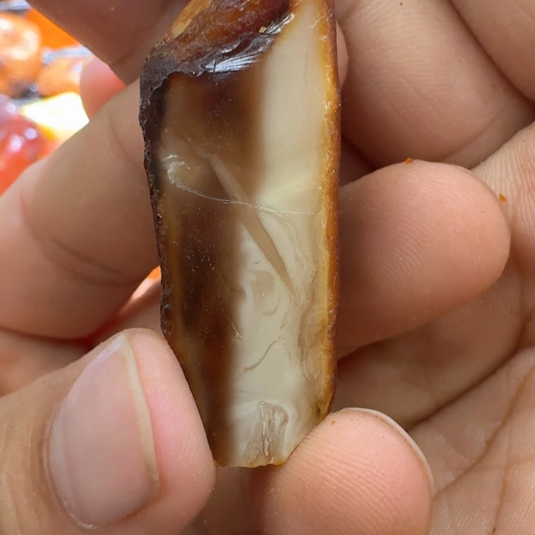 定制琥珀未镶嵌熊**哥专拍