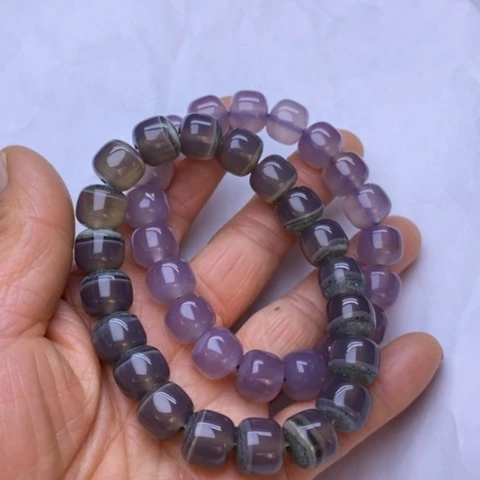 玛瑙/玉髓手链未镶嵌降***璃