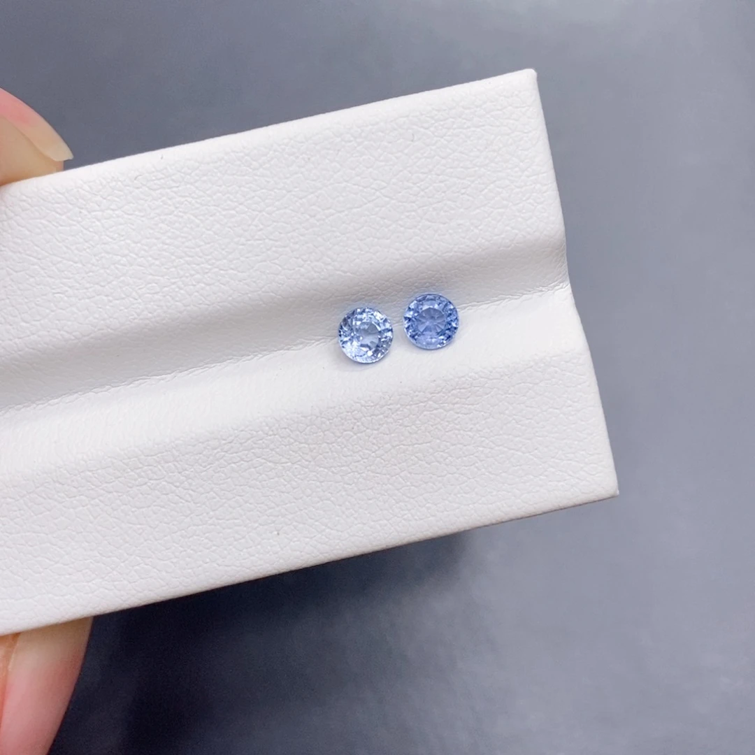 蓝宝石裸石0.755克拉