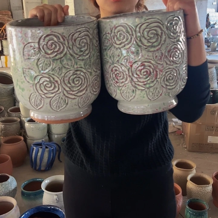 微瑕高度22厘米口径20厘米