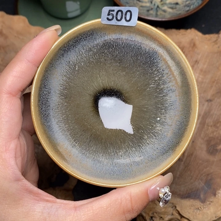 茶盏建窑建盏主人杯500