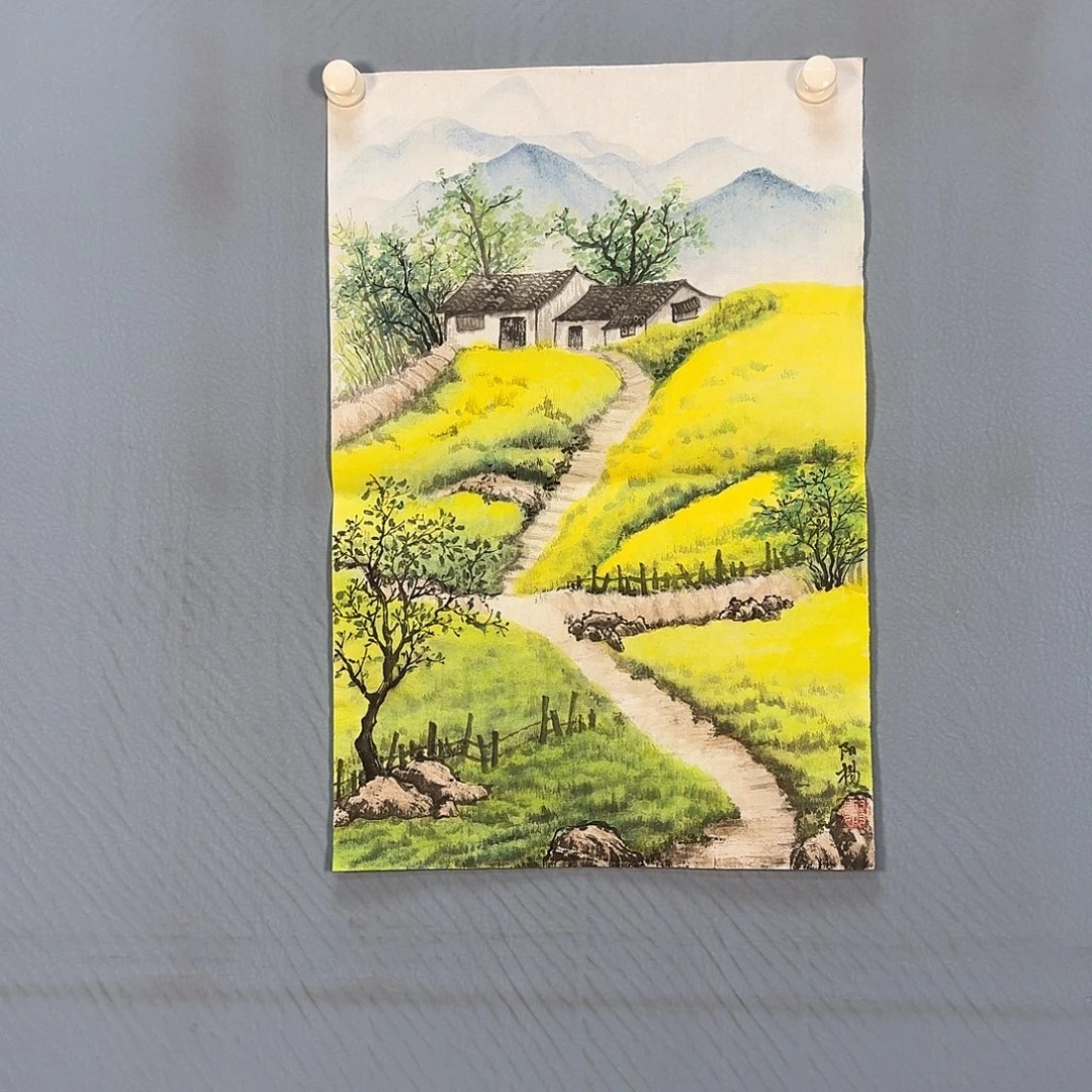 国画137 牡丹仙子是一只美丽