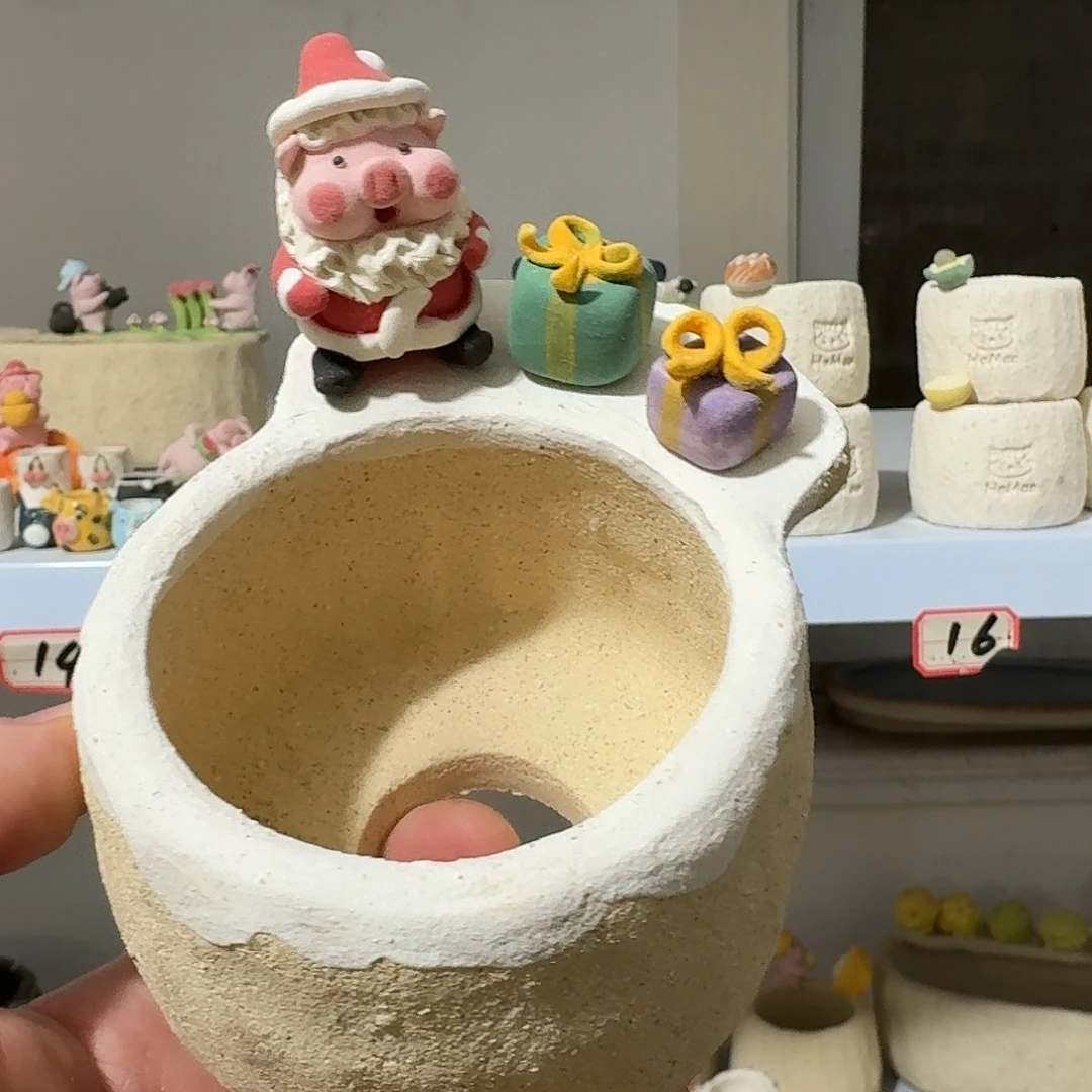 厂家直销手工花盆摆件