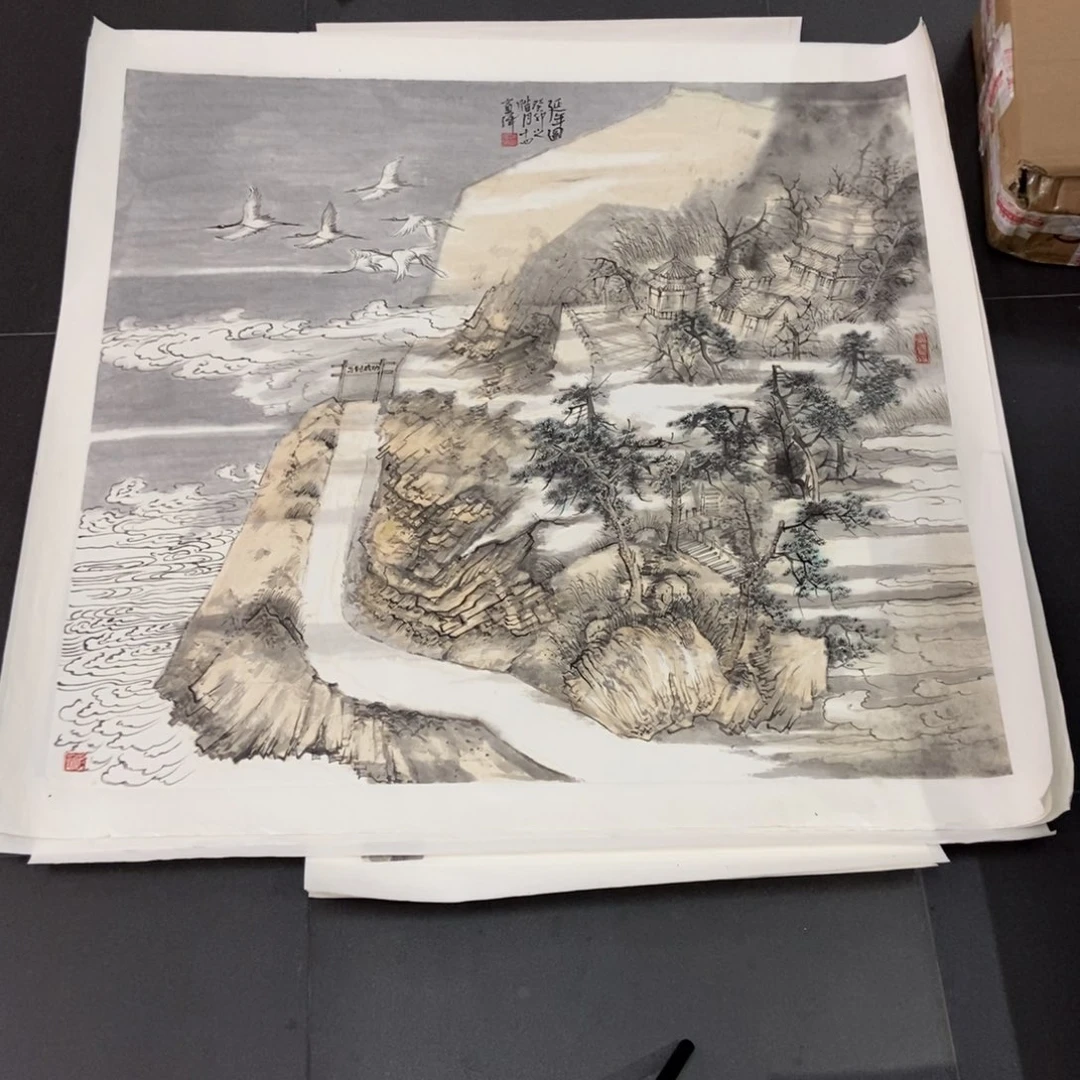 是***我国画墨鱼精品墨鱼精品