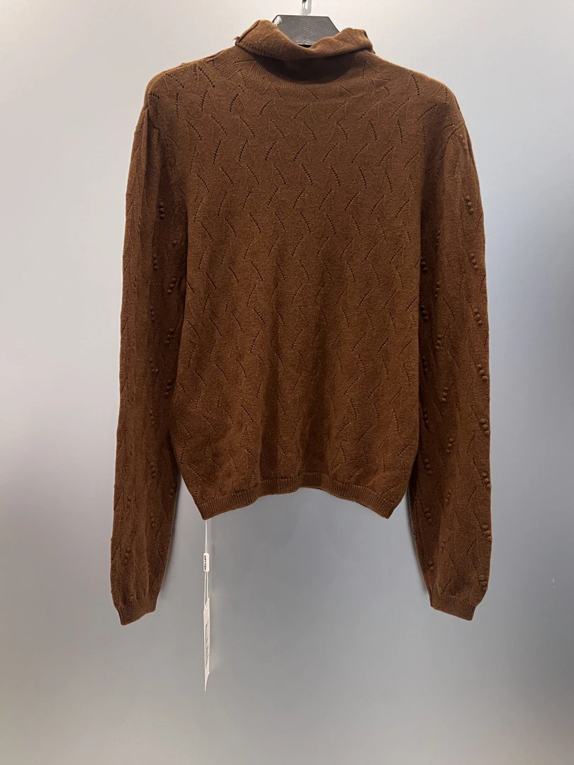 静姐【氧气感】复古纯色简约百搭针织衫250114