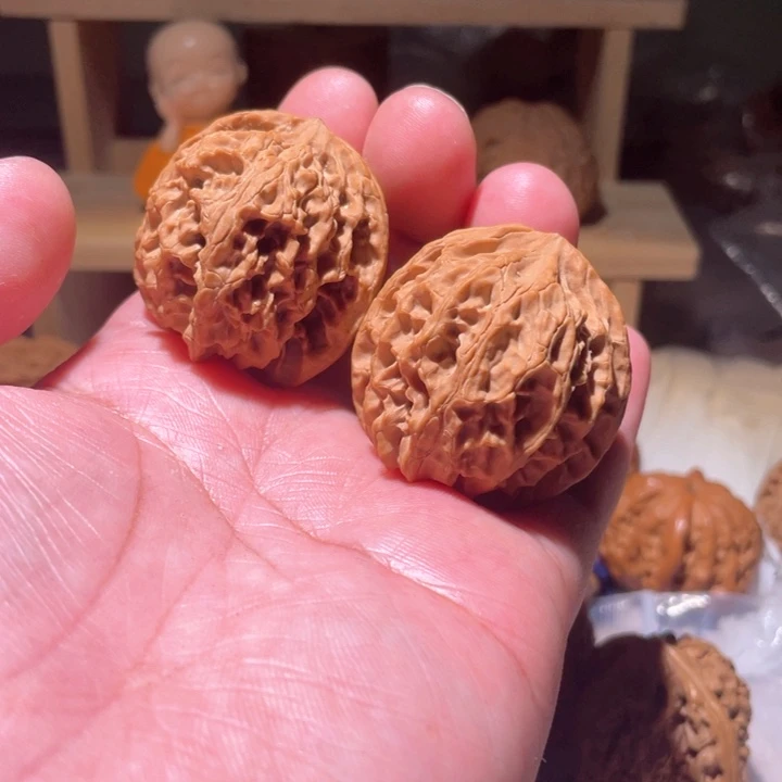 文玩核桃把件$苹果